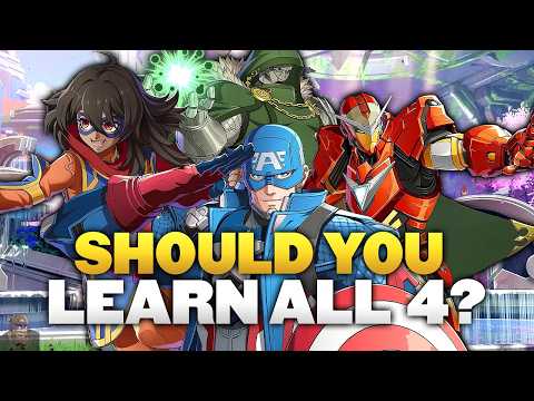 Should You Learn All 4 Characters in Marvel Tokon?