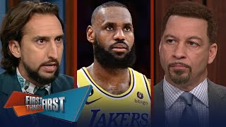 Lakers clinch 7th seed with win vs. T-Wolves; Wildes defends his tweets | NBA | FIRST THINGS FIRST