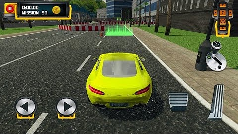 Multi Level 4 Car Parking Simulator a Real Driving Test Run Racing Games - Part 7