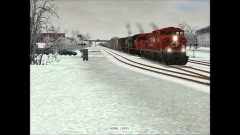 Cab ride on CP Mactier Sub