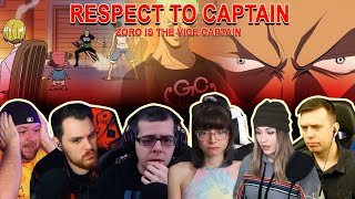 RESPECT TO CAPTAIN!! ZORO IS THE VICE CAPTAIN - Reaction Mashup One Piece