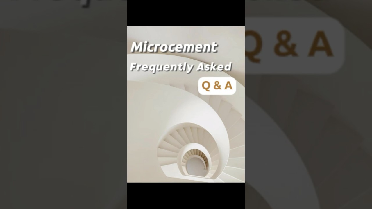 FAQ about Microcement 