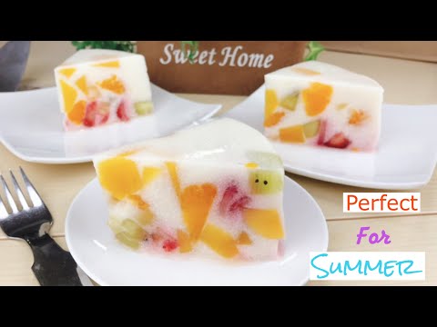 Video: Dessert Allo Yogurt Con Gelatina Di Kiwi