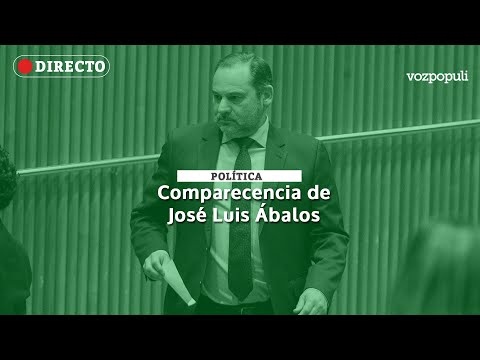 🔴 EN DIRECTO | Comparecencia de José Luis Ábalos