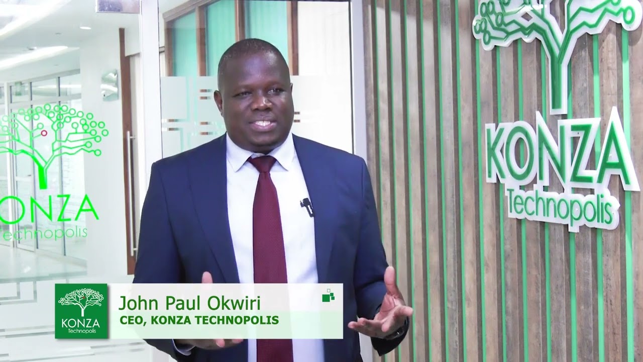 One Minute with the CEO John Paul Okwiri - Visit Konza Technopolis