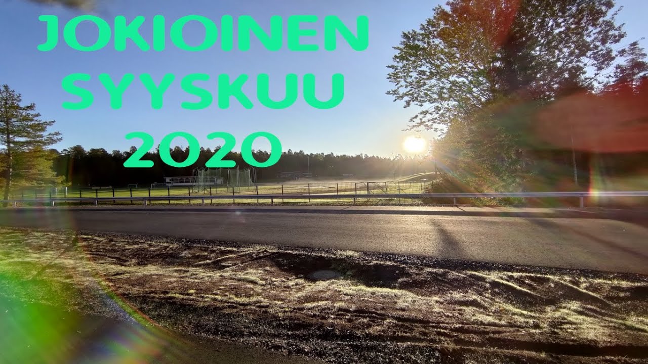 Jokioinen syyskuussa 2020