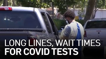 Demand for Testing Spur Long Lines, Wait Times at COVID Clinic
