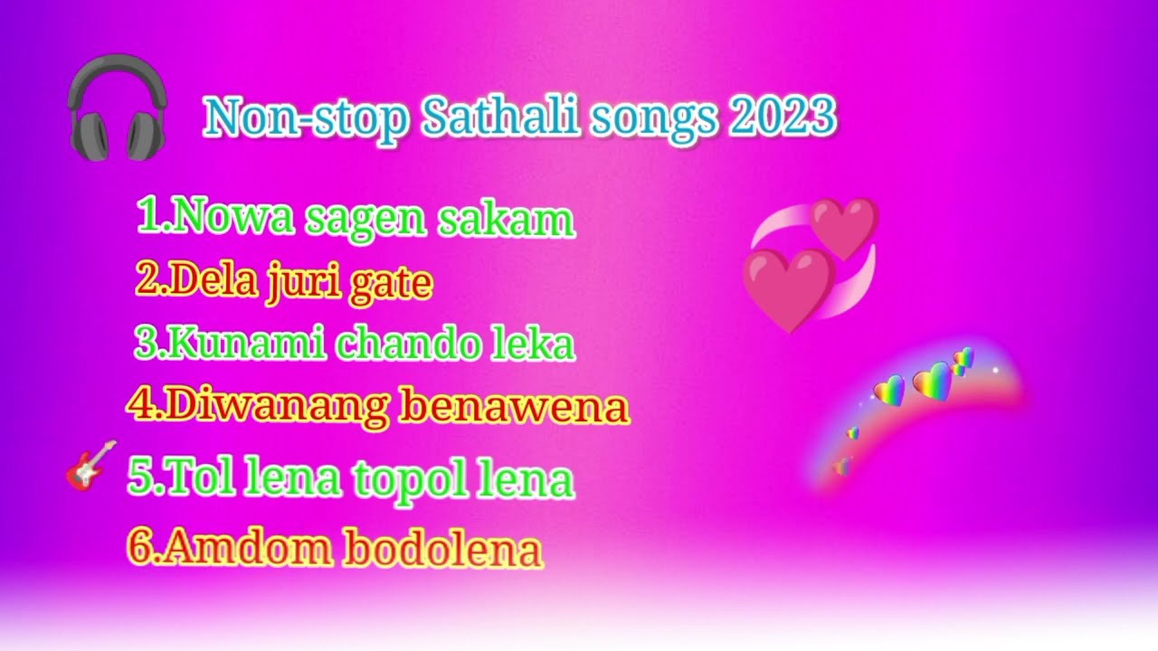 Non-stop santhali song2023//Santhali Hit song 2023//Santhali romantic song.
