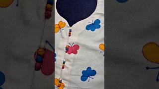 Beautiful Heart Shape Neck Design with Potli Buttons ❤️ #Shorts