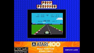 # ATARI 8-BIT # POLE POSITION (ATARI , 1983.) # LAPS 3 # 50.100 PTS. # MALIBU GP #