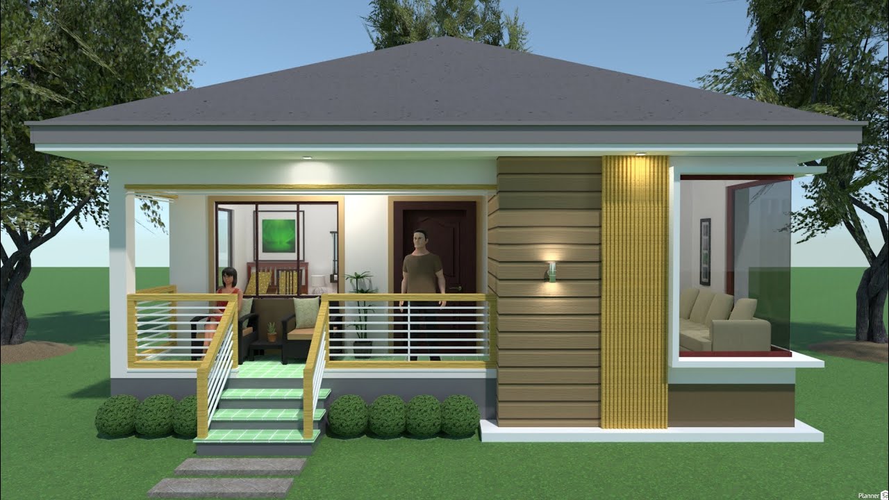 Elevated Bungalow House Design 60sqm