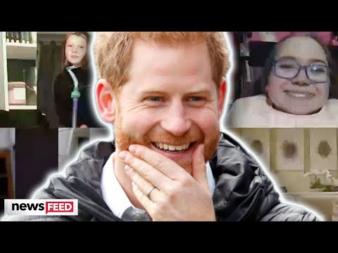 Prince Harry SHOCKS Very Sick Kids With A Surprise!