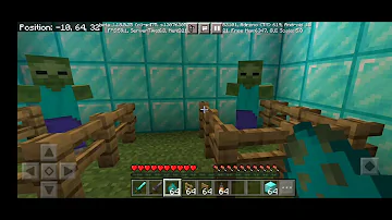 Diamond sword vs Netherite sword who kill faster zombie in Minecraft