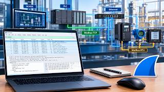 Curso: Monitoreo Modbus RTU y Modbus TCP con WIRESHARK