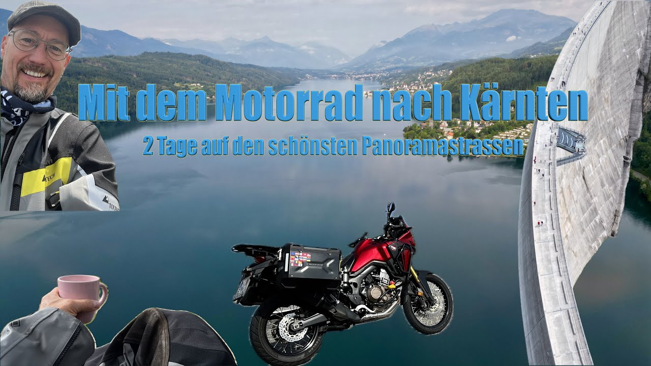 Mit dem Motorrad nach Kärnten. #africatwin #honda