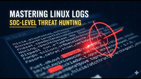 Mastering Linux Logs  SOC-Level Threat Hunting