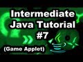 Learn Java 2.7- Game Applet- Adding Friction