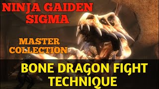 HOW TO DEFEAT BONE DRAGON BOSS | TECHNIQUES | NINJA GAIDEN SIGMA | MASTER COLLECTION | TIPS