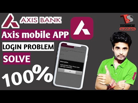 axis bank internet banking axis mobile apps login problem. ://: access mobile apps login problem.
