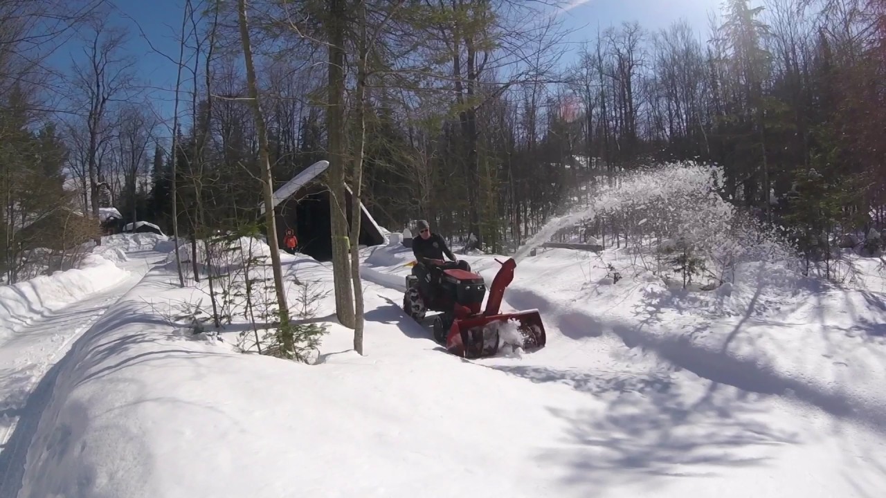 Wheel Horse 314h 2 stage snowblower YouTube