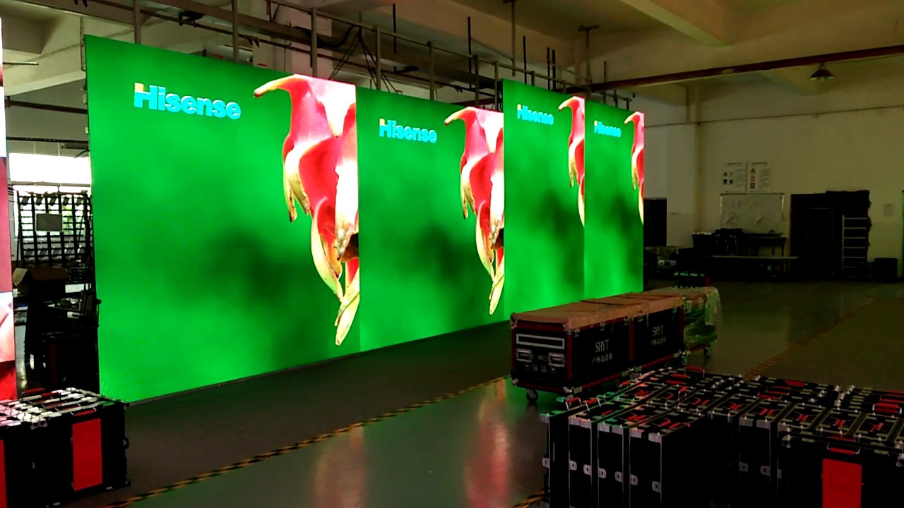led video screen rental YouTube