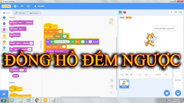 🔴HƯỚNG DẪN  LẬP TRÌNH ĐỒNG HỒ ĐẾM NGƯỢC DÙNG SCRATCH