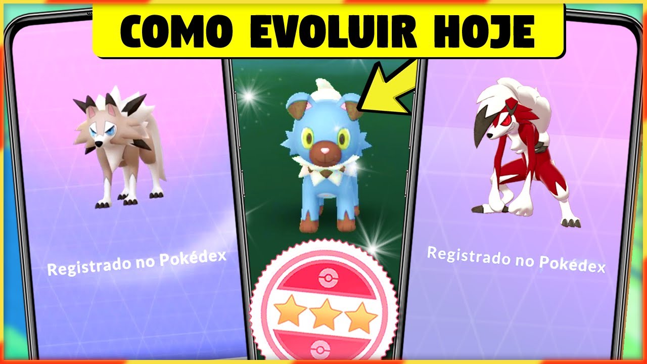 Como evoluir um Pokémon no Pokémon GO