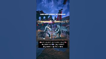 TUTORIAL LARS COMBO 107 DMG  #tekken #tekken8  #gaming #games