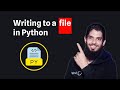 How to write to a file in Python