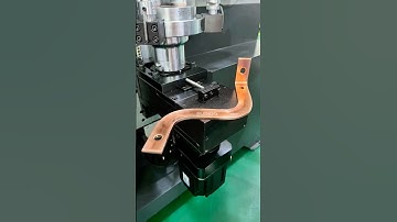 See How This CNC Busbar Machine Does It All – Super Efficient! Vertical Edge Bending Stamping Shear