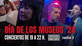 DÍA DE LOS MUSEOS 2024 | Conciertos de 19:00 a 23:00h: María José Llergo, Mala Rodríguez, Ale Acosta
