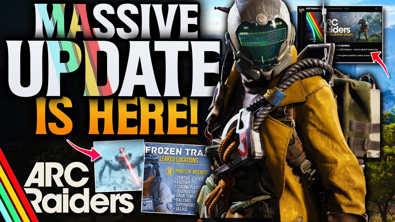 ARC Raiders MASSIVE UPDATE Just Announced! This Is Bad News! - YouTube