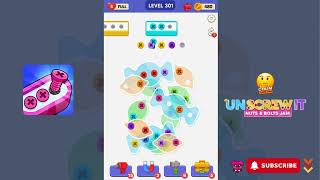 Screw Out: Jam Puzzle - Level 301 - Gameplay walkthrough
