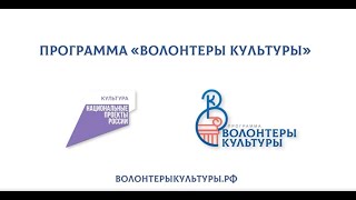 Волонтеры культуры