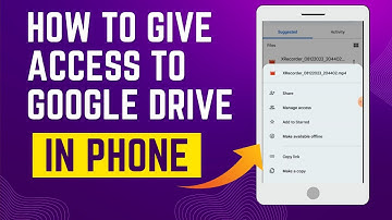HOW TO Give Access To Google Drive Link In Mobile | Easy Steps