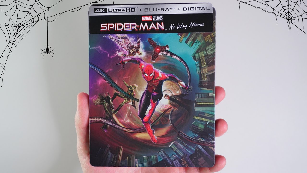 スパイダーマン Spider-Man : No Way   Blu-ray 4K Ultra HD Steelbook Amazon.co.jp: Spider-Man: No Way Home [SteelBook] [4K Ultra