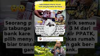 Takut Diblokir PPATK, Pria Ini Tarik Uang Rp3 Miliar di Bank