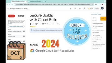 Secure Builds with Cloud Build | #qwiklabs | #GSP1184 | [With Explanation🗣️]