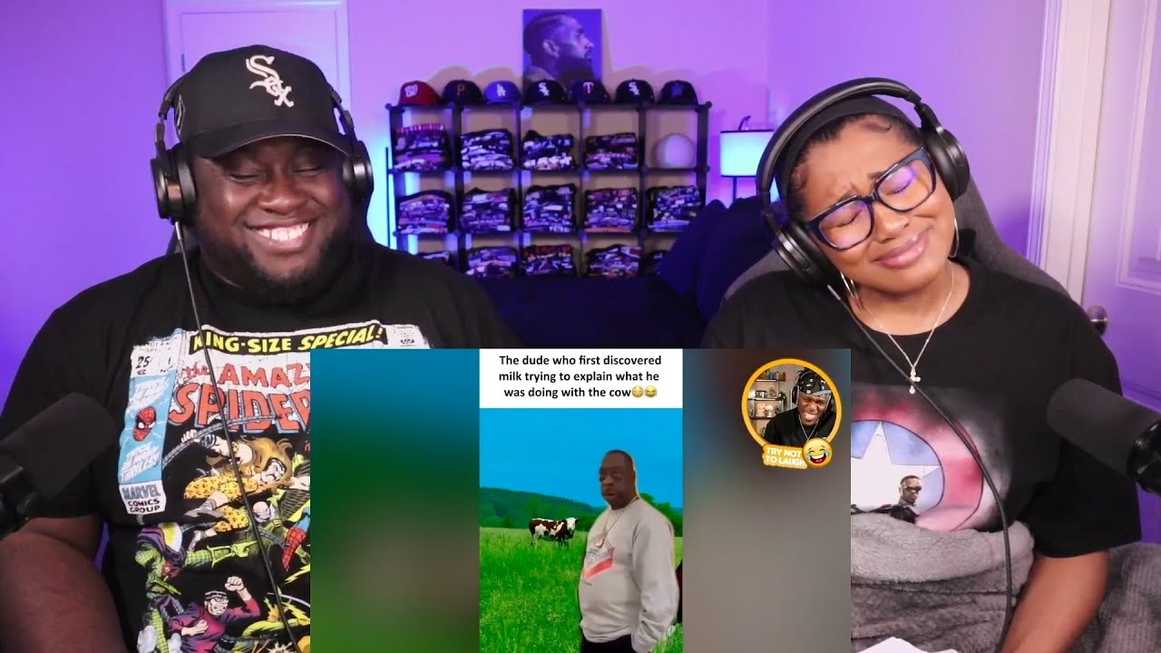 Kidd and Cee Reacts To Try Not To Laugh Challenge w/KSI