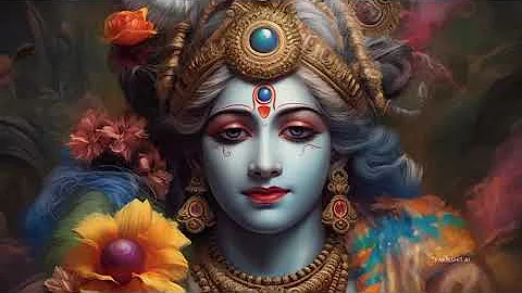 Lord Krishna,Meditation journey,Midjourney 1080p