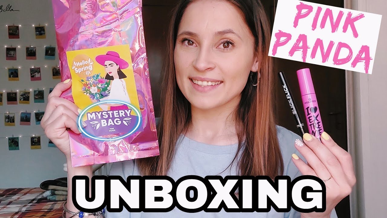 mystery box pink panda