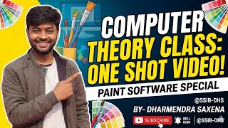 Computer theory class for paint software By-Dharmendra Saxena channel name @SSIB-Dhs one Short video screenshot 5