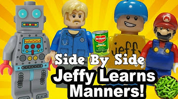 Lego SML: Jeffy Learns Manners! (Side By Side)