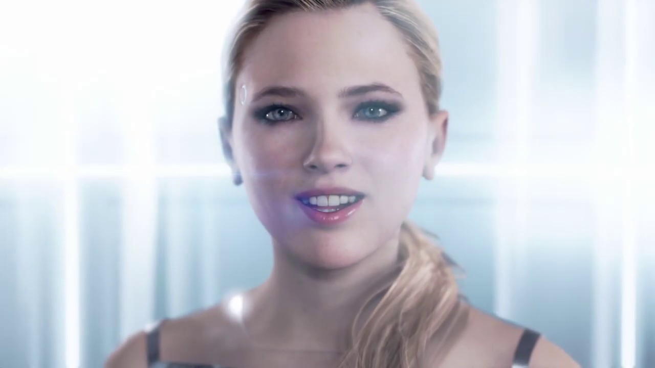 Detroit: Become Human Хлоя из главного меню *Спойлеры*