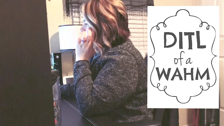 DAY IN THE LIFE OF A WORK AT HOME MOM | Medical Co...