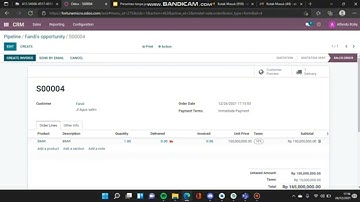 Tutorial Cara membuat Customer Relationship Management (CRM) Pada aplikasi Oddo