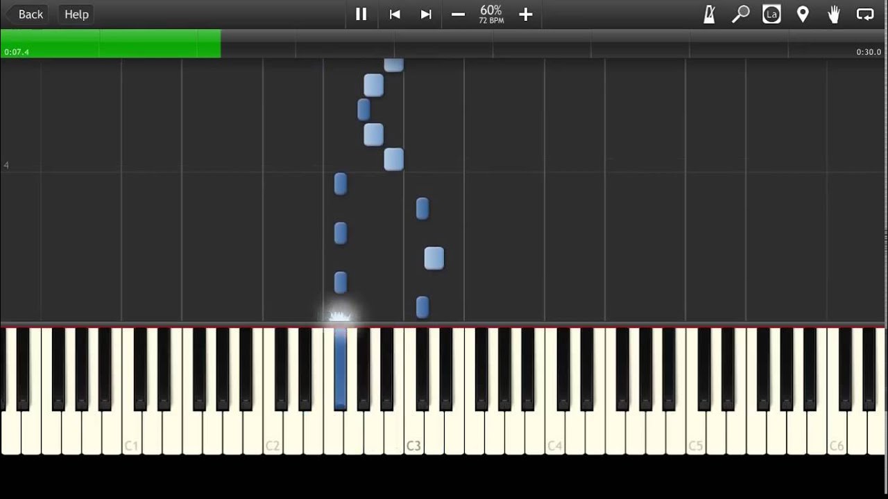 Ozzy Osbourne Crazy Train Easy Synthesia Tutorial YouTube
