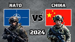 NATO vs China Military Power Comparison 2024