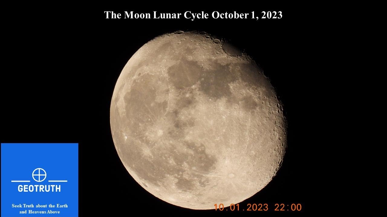 October Lunarphase Moon Lunar Cycle October 1 2023 - YouTube