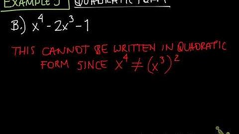 5-5 “Solving Polynomial Equations” (using Quadratic Form)